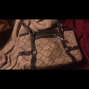 Brown shoulder purse